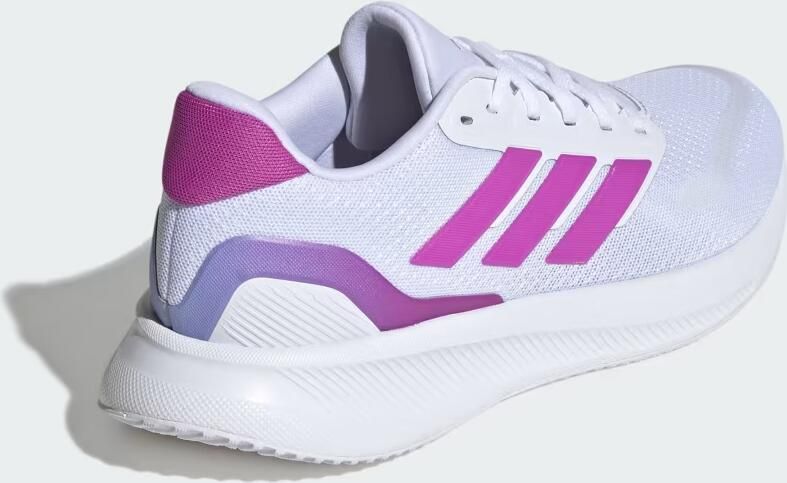Adidas Dames Runfalcon 5 Hardloopschoenen JR3089 Cloudfoam Adiwear Sneakers Wit - Foto 13