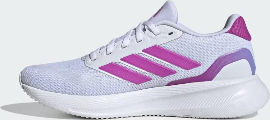 Adidas Dames Runfalcon 5 Hardloopschoenen JR3089 Cloudfoam Adiwear Sneakers Wit - Foto 14