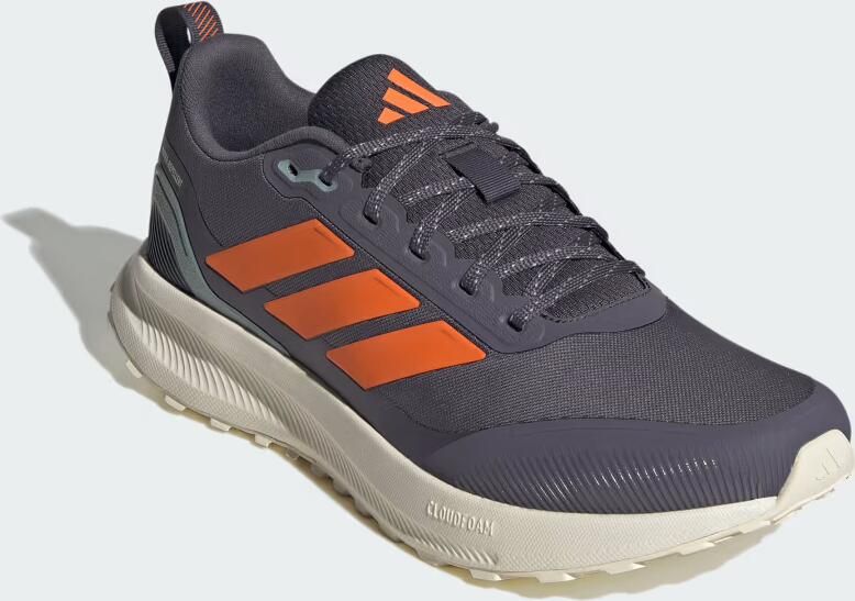 Adidas Performance Runfalcon 5 TR Hardloopschoenen Heren Grijs - Foto 4