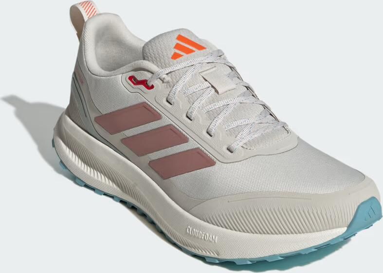 Adidas Performance Runfalcon 5 TR hardloopschoenen grijs mintgroen - Foto 4