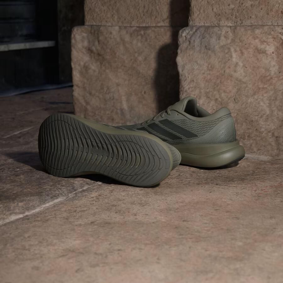 Adidas Performance RUNFALCON 6 mesh hardloopschoenen olijfgroen zwart - Foto 5