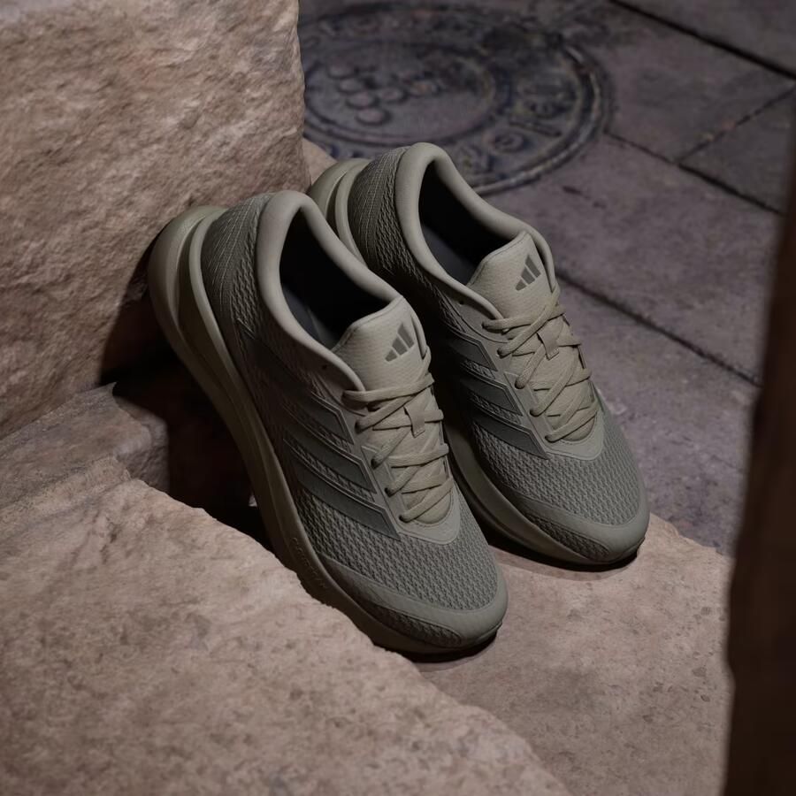 Adidas Performance RUNFALCON 6 mesh hardloopschoenen olijfgroen zwart - Foto 6