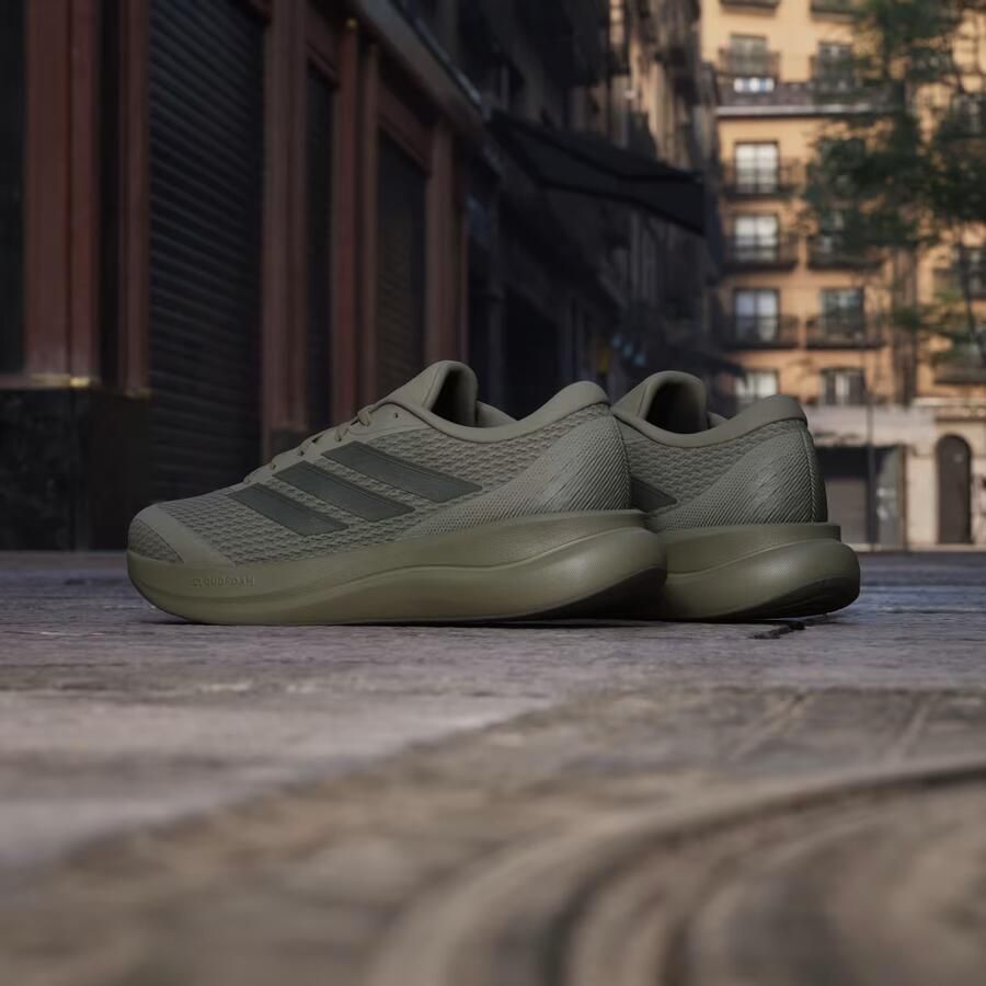 Adidas Performance RUNFALCON 6 mesh hardloopschoenen olijfgroen zwart - Foto 7