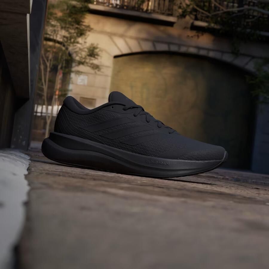 Adidas Runfalcon Sneakers Heren Zwart 2 3 Mesh Synthetisch - Foto 2