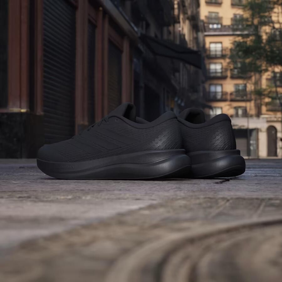 Adidas Runfalcon Sneakers Heren Zwart 2 3 Mesh Synthetisch - Foto 5