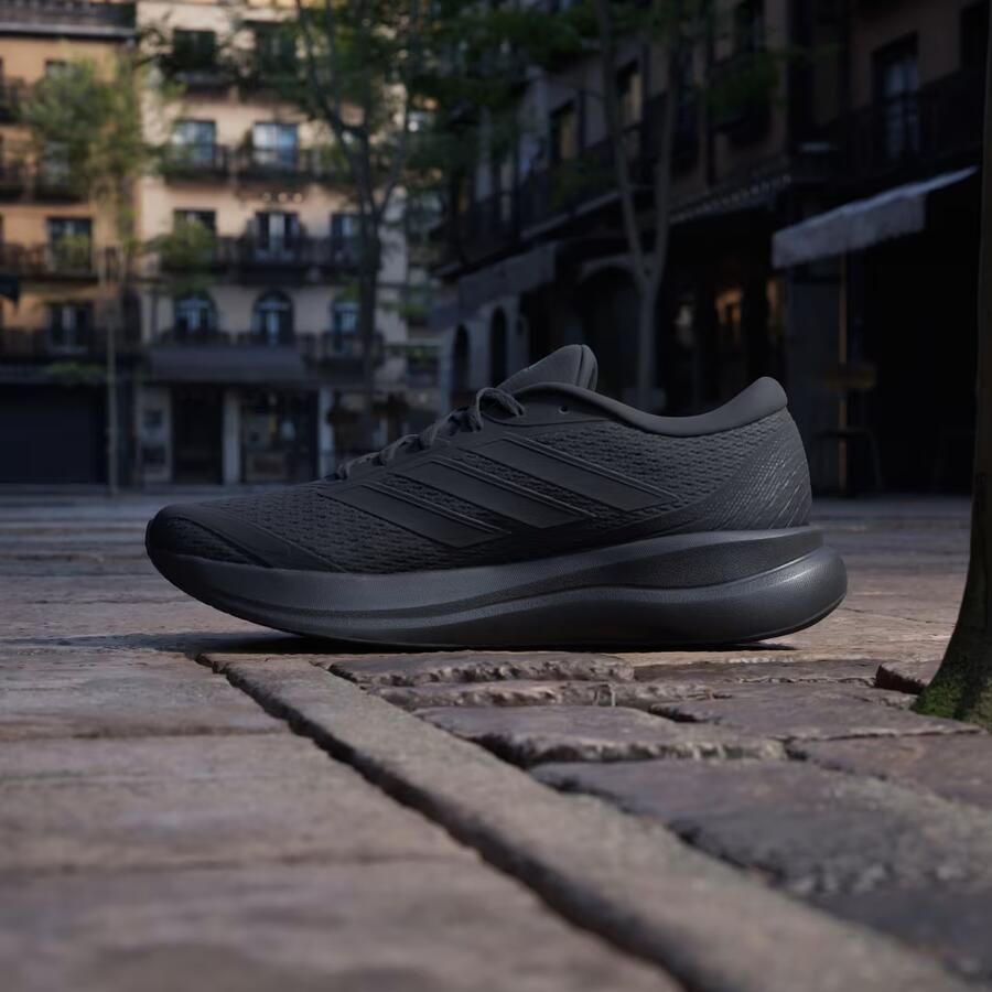 Adidas Runfalcon Sneakers Heren Zwart 2 3 Mesh Synthetisch - Foto 6