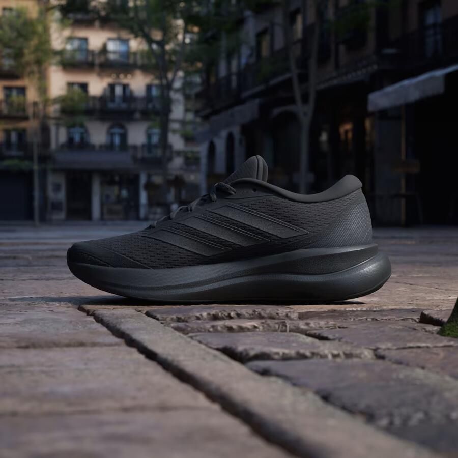 Adidas Runfalcon Sneakers Dames Zwart 2 3 Mesh Synthetisch - Foto 7