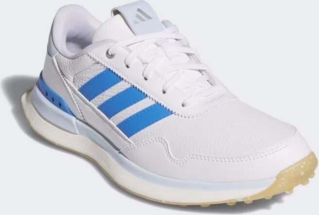 Adidas Dames S2G 26 Leather Spikeless Golfschoenen Wit-Blauw - Foto 5