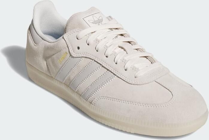 Adidas Skateboarding Samba ADV Skateschoenen wit - Foto 4