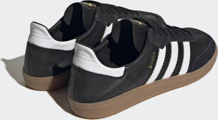 Adidas Originals Zwarte Sneakers met Leren Bovenwerk en Rubberen Zool Black - Foto 7