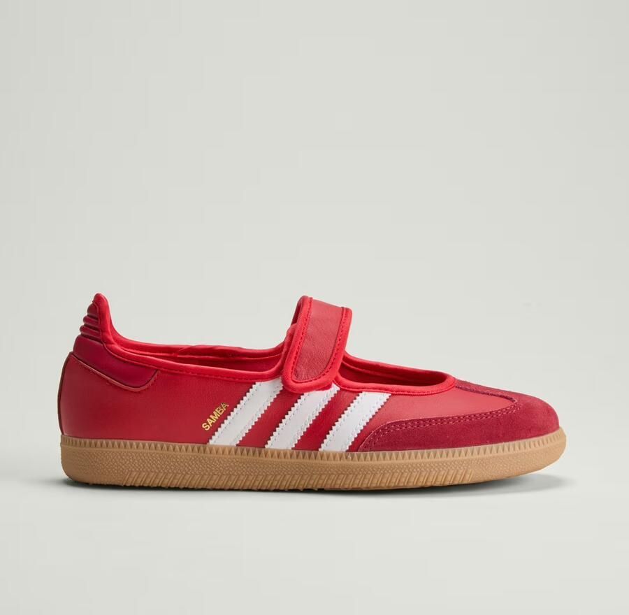 Adidas Samba Jane Dames Schoenen Rood Maat: 41 1 3 Mesh Synthetisch Foot Locker - Foto 3
