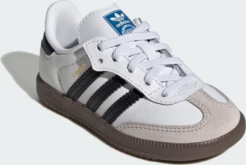 Adidas Originals Samba OG Comfort Closure Elastic Lace (TD) Unisex wit Schoenen - Foto 6