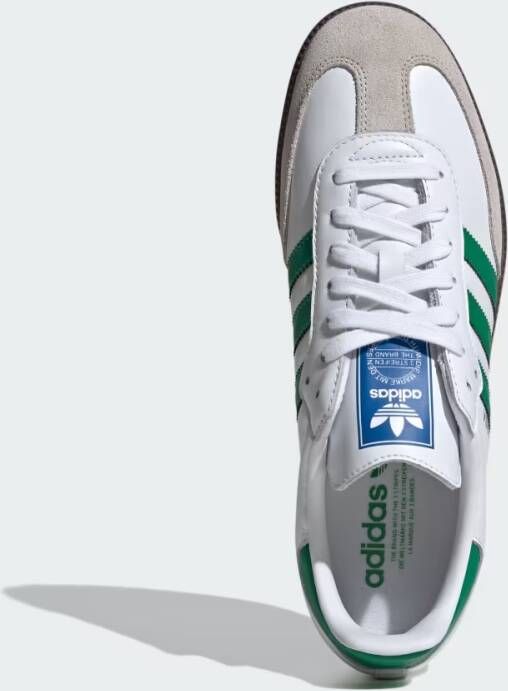 Adidas Originals Samba OG White Green Gum 5- White Green Gum 5 - Foto 11
