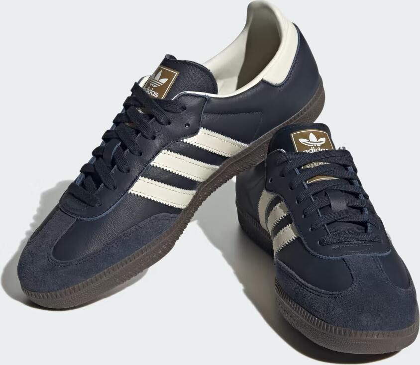 Adidas Samba Schoenen Blauw Maat: 46 2 3 Suède Foot Locker - Foto 7