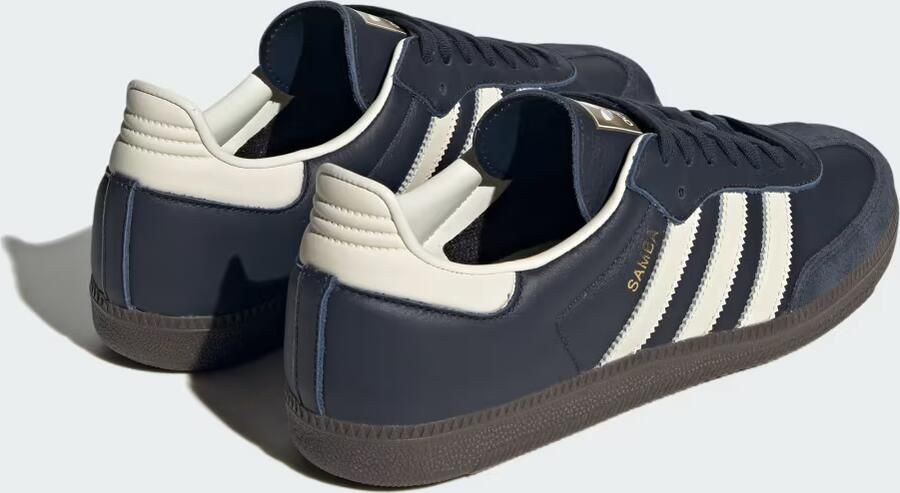 Adidas Samba Schoenen Blauw Maat: 46 2 3 Suède Foot Locker - Foto 8