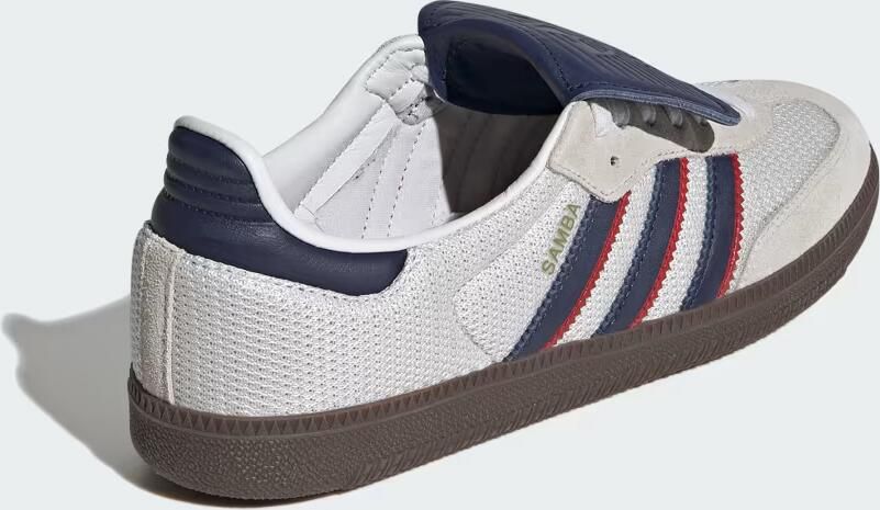 Adidas Sneakers Samba LT Crystal White Dark Blue Gum - Foto 4