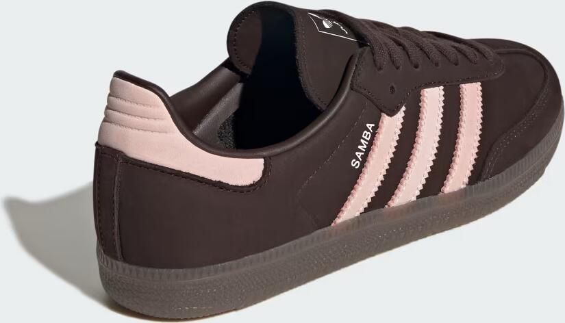 Adidas Samba Sneakers Dames Bruin 2 3 Leer - Foto 6