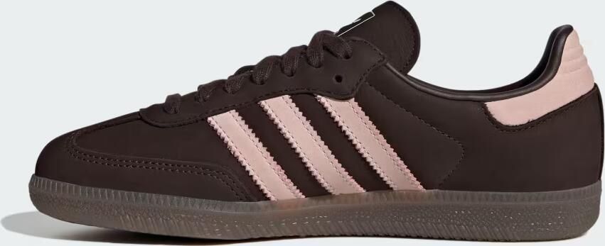 Adidas Samba Sneakers Dames Bruin 2 3 Leer - Foto 7