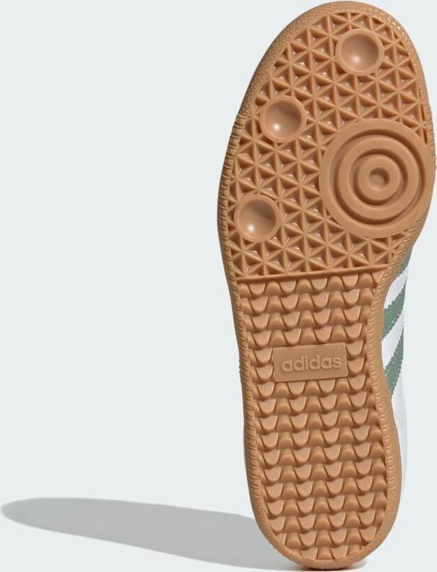 Adidas Originals Samba OG Junior Cloud White Silver Green Gum Cloud White Silver Green Gum - Foto 7