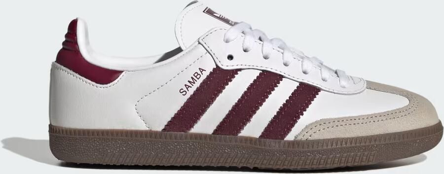 ADIDAS ORIGINALS Sneakers 'Samba' sand wijnrood wit - Foto 2