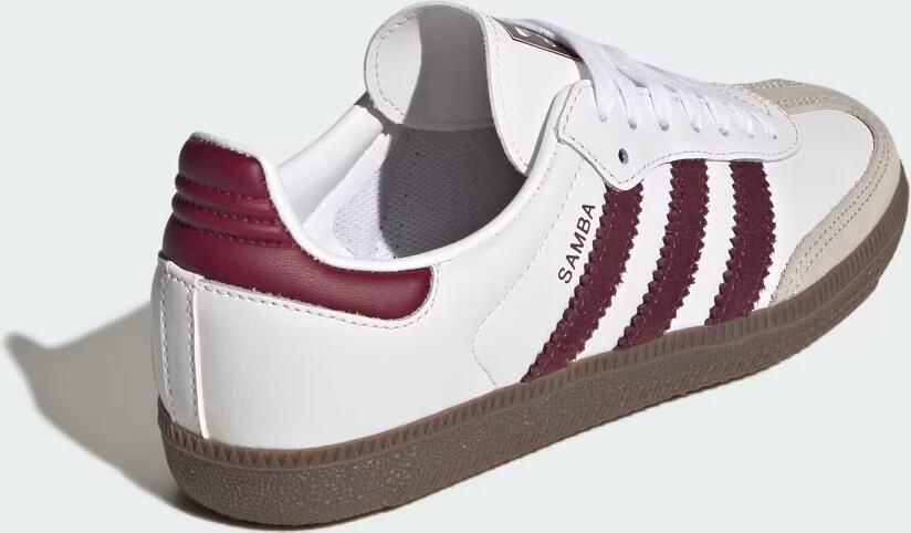 ADIDAS ORIGINALS Sneakers 'Samba' sand wijnrood wit - Foto 6