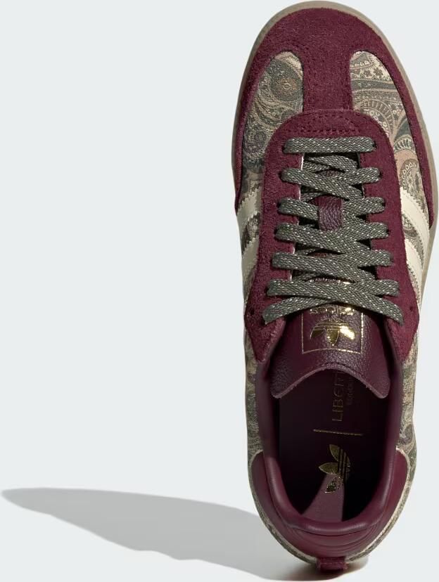 ADIDAS ORIGINALS Sneakers laag 'Samba OG X Liberty London' ecru kaki olijfgroen bourgogne - Foto 5