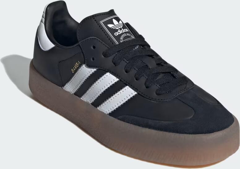 Adidas Sambae Schoenen Zwart Maat: 37 1 3 Leer Foot Locker - Foto 7