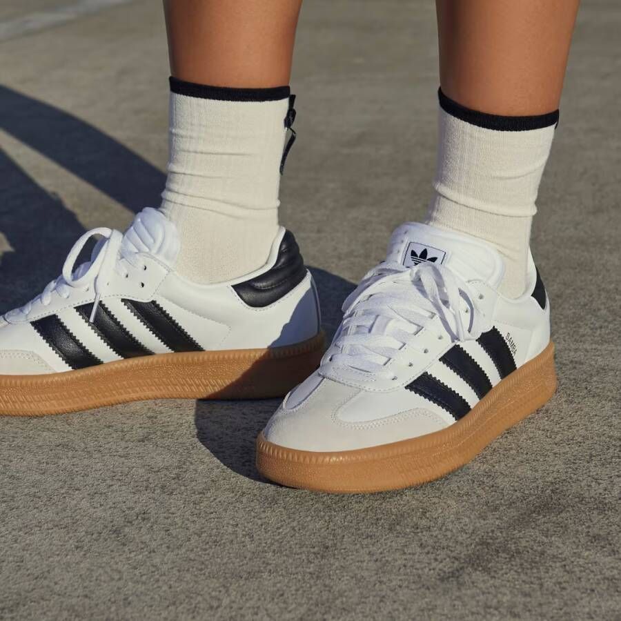 Adidas Originals Witte Sneakers met Leren Bovenwerk en Rubberen Zool White - Foto 16