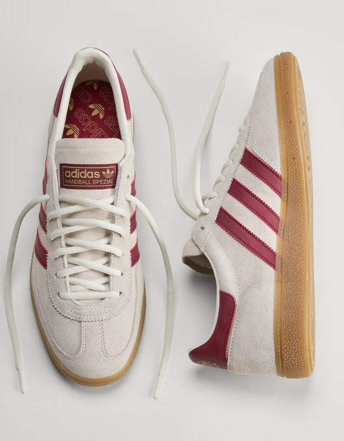 Adidas Originals Spain Handball Spezial Wit- Heren Wit - Foto 7