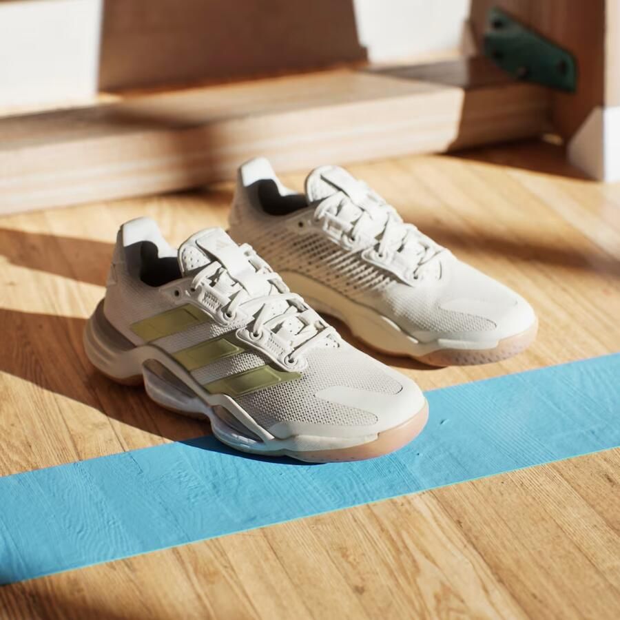 Adidas Stabil 16 Indoor Sportschoenen Voor Dames Beige Vrouw - Foto 6