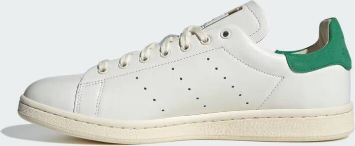 Adidas Originals Witte Leren Sneakers met Groene Accenten White - Foto 4