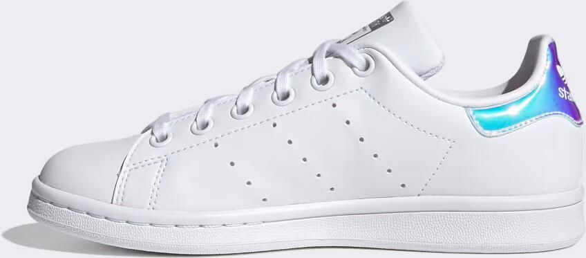 Adidas Originals Stan Smith sneakers wit zilver metallic Meisjes Gerecycled polyester 38 - Foto 9