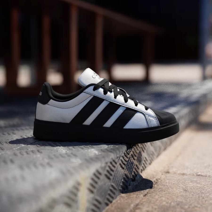 Adidas Streettalk Kindersneakers Zilver 2 3 Mesh Synthetisch - Foto 4