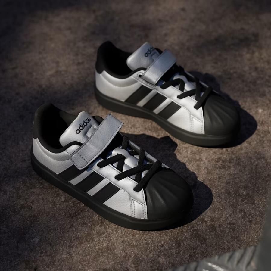 Adidas Streettalk Peuterschoenen Zilver Mesh Synthetisch - Foto 7