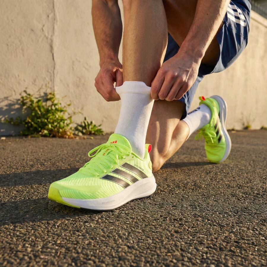 Adidas Performance SUPERNOVA EASE 2 M HARDLOOPSCHOENEN Heren Groen - Foto 4