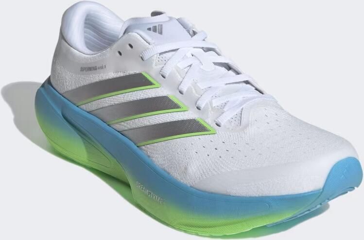 Adidas Hardloopschoenen Supernova Rise 3 Wit Zilver Semiblauwe uitbarsting - Foto 7