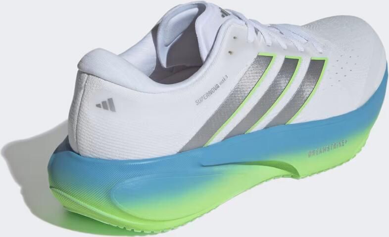 Adidas Hardloopschoenen Supernova Rise 3 Wit Zilver Semiblauwe uitbarsting - Foto 6