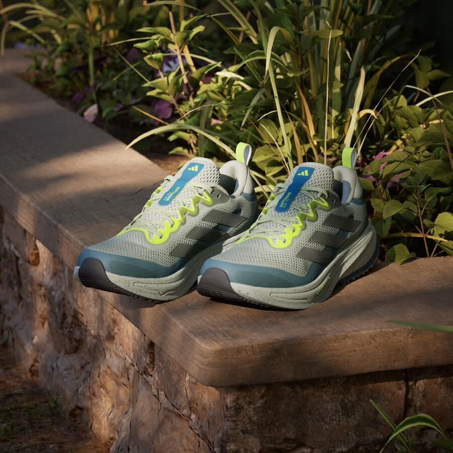 Adidas rise Sneakers Heren Groen 2 3 Mesh Synthetisch - Foto 6