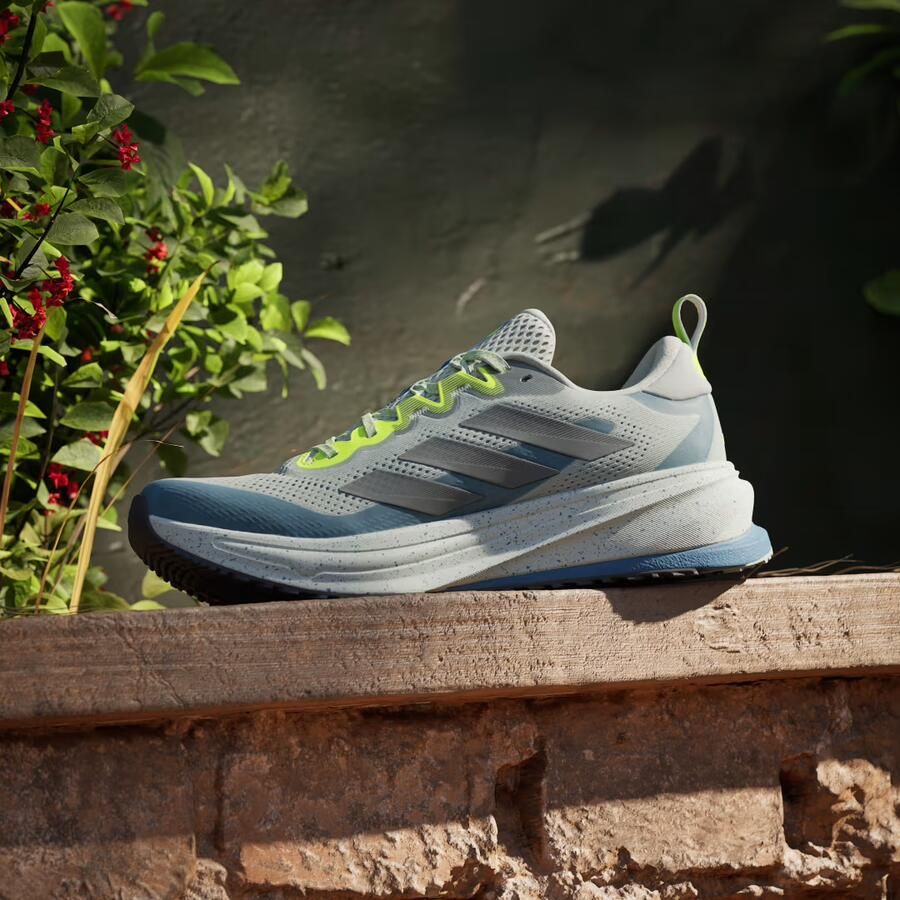 Adidas rise Sneakers Heren Groen 2 3 Mesh Synthetisch - Foto 8