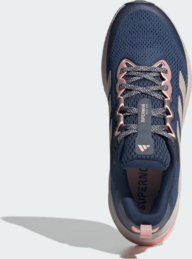 Adidas rise Sneakers Dames Blauw 2 3 Mesh Synthetisch - Foto 4