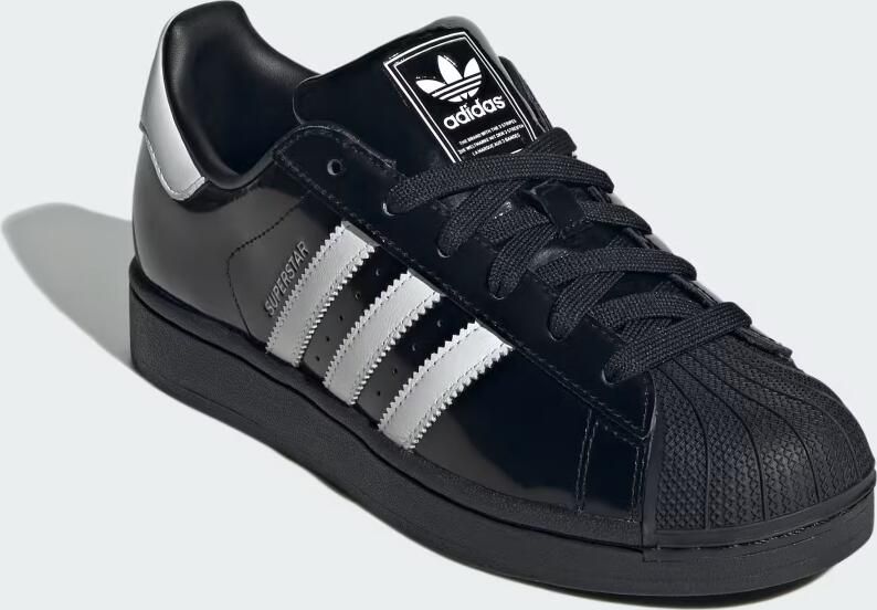 Adidas Klassieke zwarte Superstar II sneakers - Foto 5