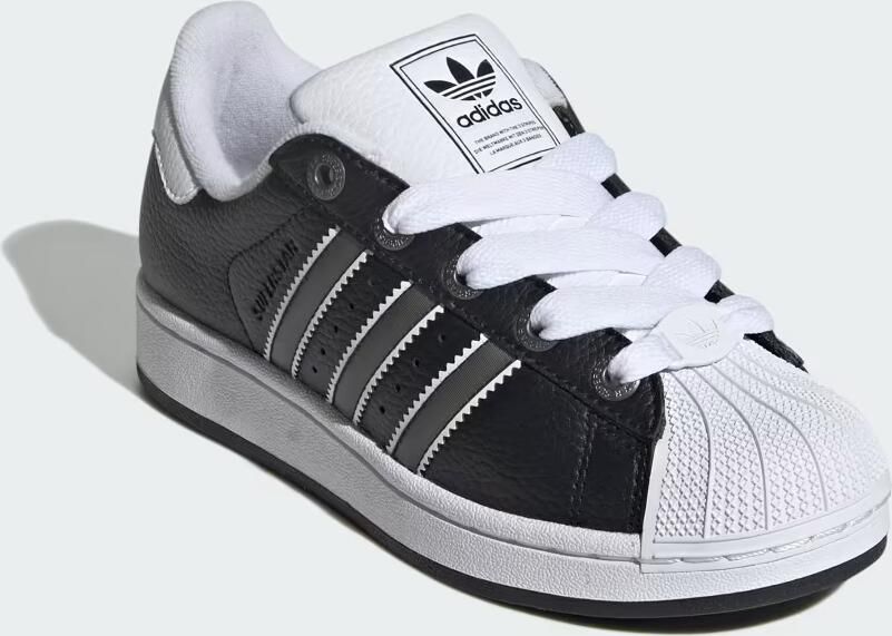Adidas Superstar Kindersneakers Zwart 2 3 Mesh Synthetisch - Foto 5