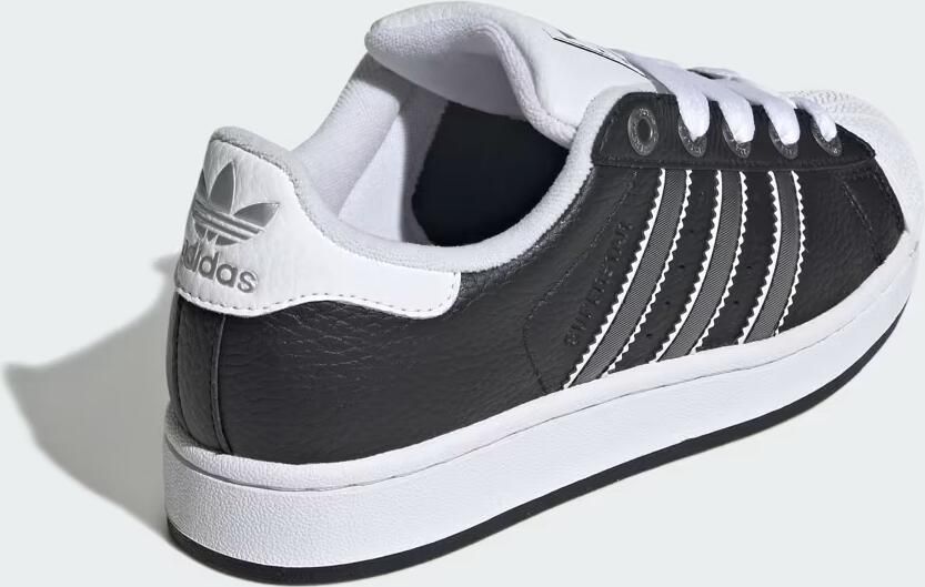 Adidas Superstar Kindersneakers Zwart 2 3 Mesh Synthetisch - Foto 6