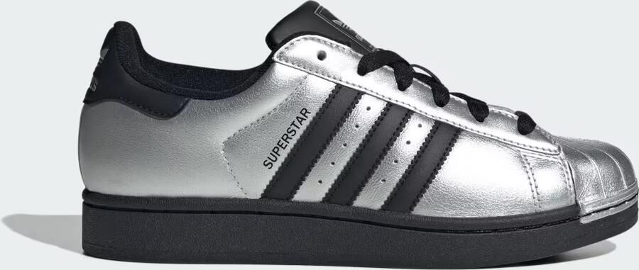 Adidas Superstar Sneakers Dames Zilver 1 3 Leer - Foto 3