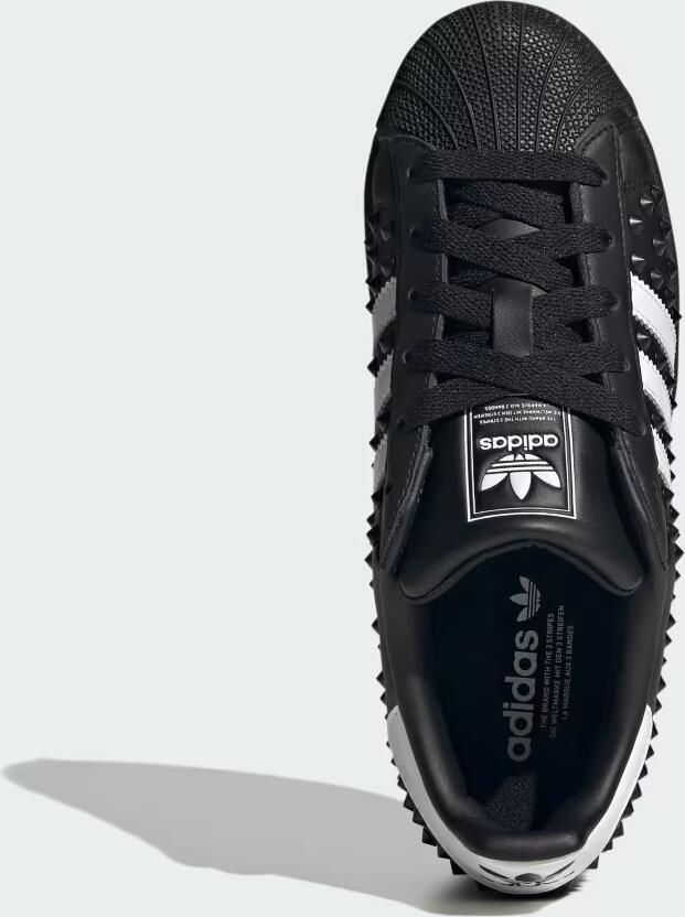 Adidas Superstar Sneakers Dames Zwart 2 3 Mesh Synthetisch - Foto 3