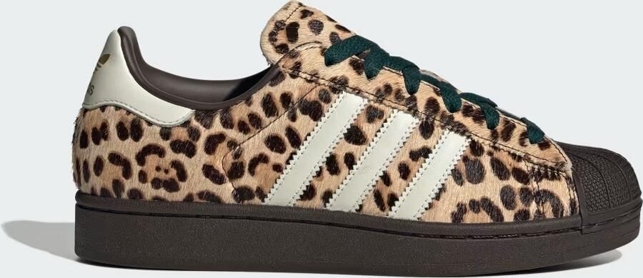 Adidas Originals Superstar II Pony Hair Dames Bruin- Dames Bruin - Foto 3