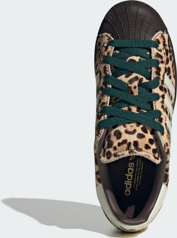 Adidas Originals Superstar II Pony Hair Dames Bruin- Dames Bruin - Foto 4