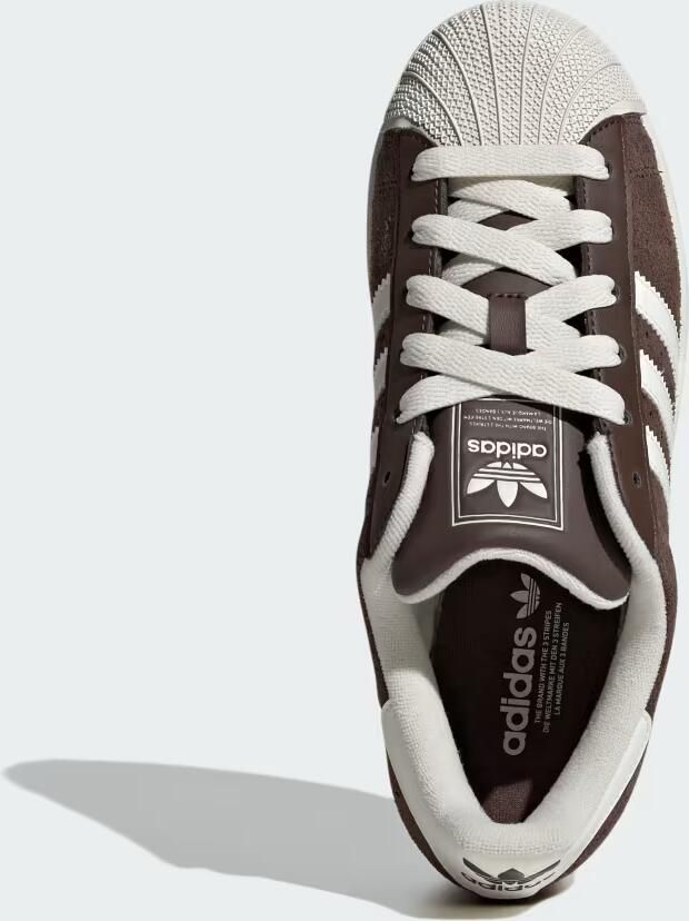 Adidas Superstar Sneakers Dames Bruin 2 3 Leer - Foto 4