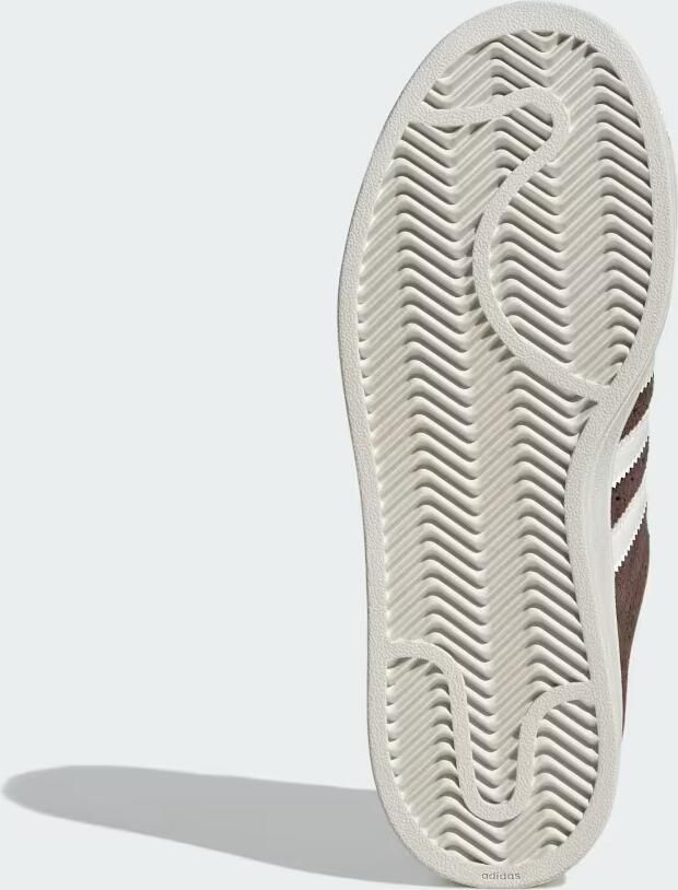 Adidas Superstar Sneakers Dames Bruin 2 3 Leer - Foto 5