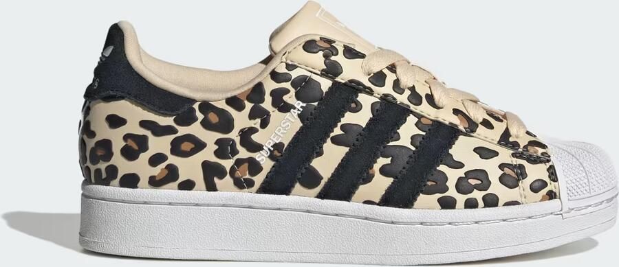 Adidas Superstar Kindersneakers Beige 2 3 Mesh Synthetisch - Foto 2